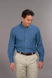 Port Authority® - Long Sleeve Denim Shirt. S600 