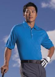 Nike Golf - Dri-FIT Cross-Over Texture Polo. 349899 