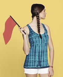 District® - Juniors Tie-Dye Racerback Tank DT2301